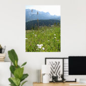 Poster Montagnes (Bureau à domicile)
