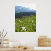 Poster Montagnes (Cuisine)