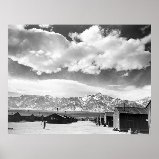 Poster Montagnes à Manzanar : 1943 (Devant)