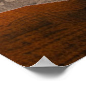 Poster Montagnes andines : Art Géométrique Abstrait (Coin)