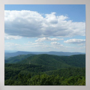 Poster Montagnes Appalaches I Shenandoah