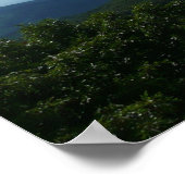 Poster Montagnes Appalaches II Shenandoah (Coin)