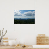 Poster Montagnes Appalaches II Shenandoah (Cuisine)