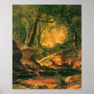 Poster Montagnes Bierstadt-White, New Hampshire 2