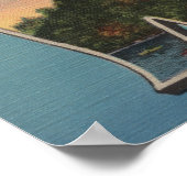 Poster Montagnes blanches, New Hampshire (Coin)