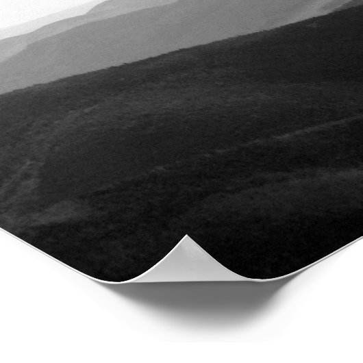 Poster Montagnes blanches, NH (Coin)