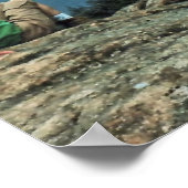 Poster Montagnes blanches Vista (Coin)