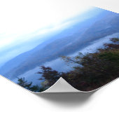 Poster Montagnes Bleues (Coin)