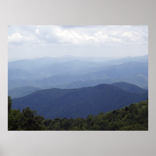 Poster Montagnes CN de l'Ouest 3 (Devant)
