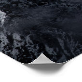 POSTER MONTAGNES COUVERTES DE NEIGE (Coin)