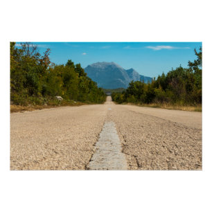 Poster Montagnes de Biokovo - Croatie