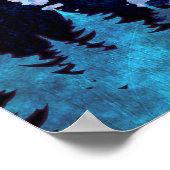 Poster Montagnes de Brume d'Améthyste (Coin)