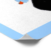 Poster Montagnes de ski (Coin)