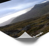 Poster Montagnes de Snowdonia (Coin)