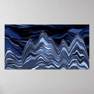 Poster Montagnes de stimulus