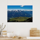 Poster Montagnes de Suisse (Cuisine)