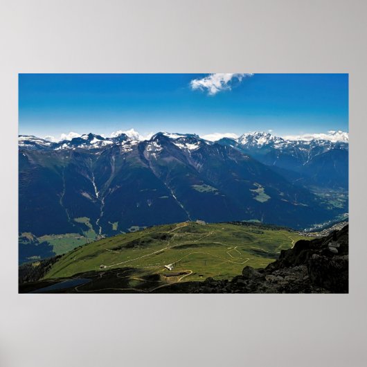 Poster Montagnes de Suisse (Devant)