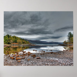 Poster Montagnes d'écossais d'Argyll