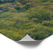 Poster Montagnes des Appalaches à l'automne (Coin)