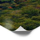 Poster Montagnes des Appalaches à l'automne (Coin)