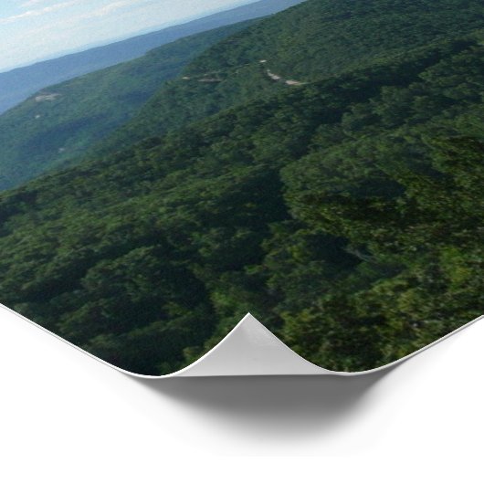 Poster Montagnes des Appalaches I Shenandoah (Coin)