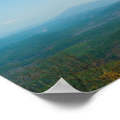 Poster Montagnes d'Ouachita, Oklahoma (Coin)