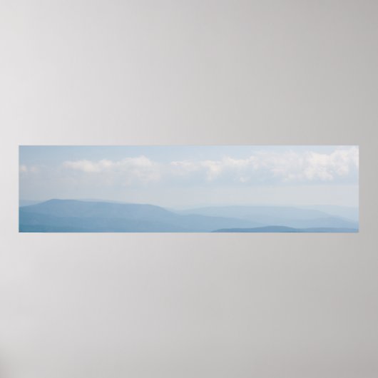 Poster Montagnes d'Ouachita, Oklahoma (Devant)