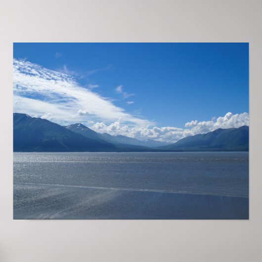 Poster Montagnes édifiantes d'Alaska (Devant)