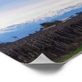 Poster Montagnes éloignées (Coin)