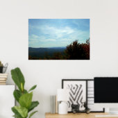 Poster Montagnes et ciel (Bureau à domicile)