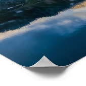 Poster Montagnes et lac Pittoresque Nature Photo (Coin)