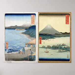Poster Montagnes et littoral