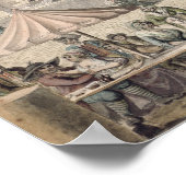 Poster Montagnes et Promenades sur le Pont (Coin)