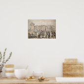 Poster Montagnes et Promenades sur le Pont (Cuisine)