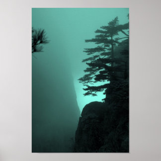 Poster Montagnes Hushan