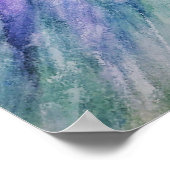 Poster Montagnes Imprimer 12 × 16" (Coin)