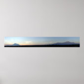 Poster Montagnes majestueuses (Devant)