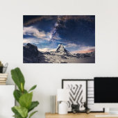 Poster Montagnes | Matterhorn Zermatt Suisse (Bureau à domicile)