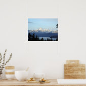 Poster Montagnes Olympiques (Cuisine)