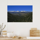 Poster Montagnes Rocheuses (Cuisine)
