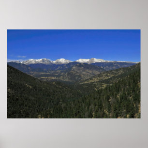 Poster Montagnes Rocheuses