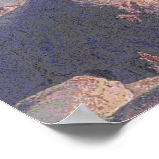 Poster montagnes rocheuses (Coin)