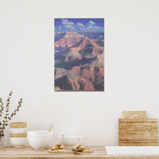 Poster montagnes rocheuses (Cuisine)