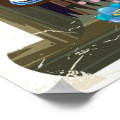 Poster Montagnes Rocheuses par avion ! (Coin)