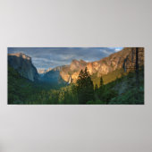 Poster Montagnes Rocheuses | Yosemite, Californie (Devant)