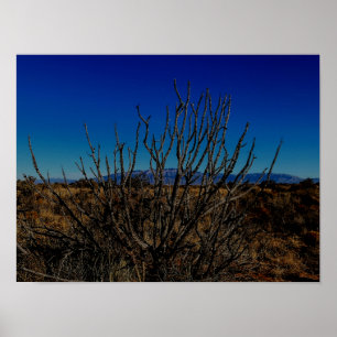 Poster Montagnes Sandia Albuquerque