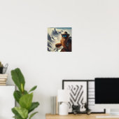 Poster Montagnes Sasquatch (Bureau à domicile)