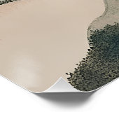 Poster Montagnes Serein (Coin)