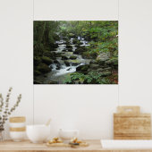 Poster Montagnes Smokey (Cuisine)