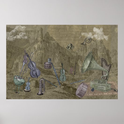 Poster Montagnes symphoniques (Devant)